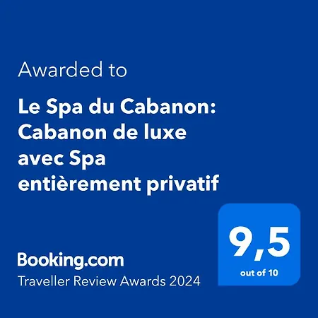 Chalet Le Du Cabanon: Cabanon De Luxe Avec Entièrement Privatif Aye